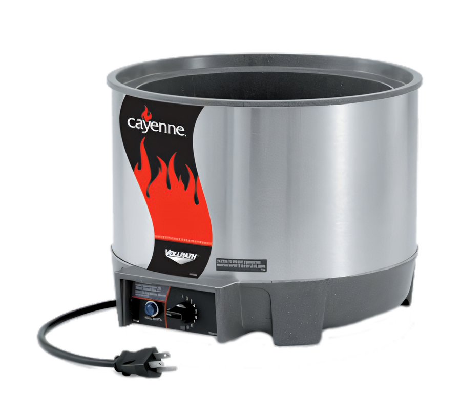 Product image #1 for Vollrath Cayenne Round Heat 'N Serve 11-Quart Countertop Rethermalizer, 120V
