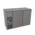 Thumbnail image #1 for Glastender C2FB52 Two-Zone Front-Serviced Bar Profile Back Bar Cooler, 52-Inch, 2-Section