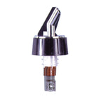 Thumbnail image #1 for Spill-Stop Posi-por 398-20 Liquor Pourer, 1/2 oz, Chrome Spout with Black Collar
