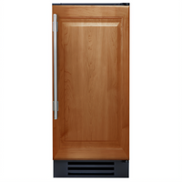 True Residential 15-Inch One-Section Undercounter Refrigerator with Solid Overlay Panel Ready Door