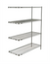 Thumbnail image #1 for Metro Super Erecta Brite Add-On Wire Shelving Unit, 48