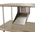 Thumbnail image #1 for Advance Tabco PRT-1 Under-Shelf Printer Shelf with Data Port and Electrical Outlet, 8-Inch Wide