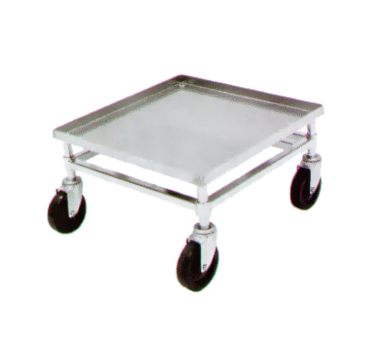 Product image #1 for Aluminum Single-Stack Cup/Glass Rack Dolly for 20 x 20 Inch Racks with Push Handle