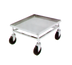 Thumbnail image #1 for Aluminum Single-Stack Cup/Glass Rack Dolly for 20 x 20 Inch Racks with Push Handle