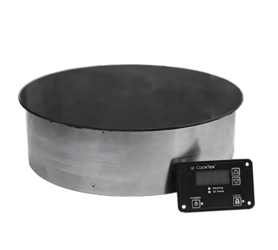 Product image #1 for CookTek Silenzio Round Drop-In Induction Buffet Warmer, 200-240V, 650W
