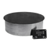 Thumbnail image #1 for CookTek Silenzio Round Drop-In Induction Buffet Warmer, 200-240V, 650W