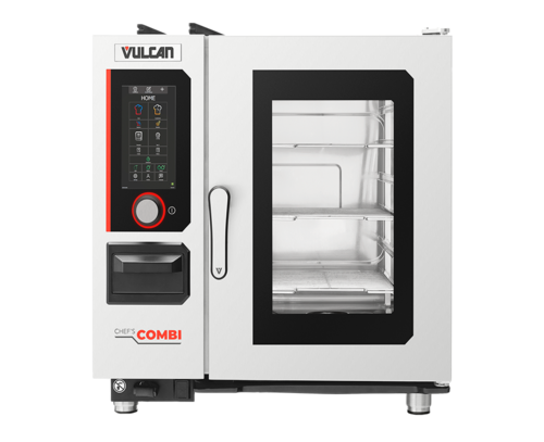 Product image #1 for Vulcan Chef'sCombi 61G Gas 6-Level Half-Size Steam Generator Combi Oven