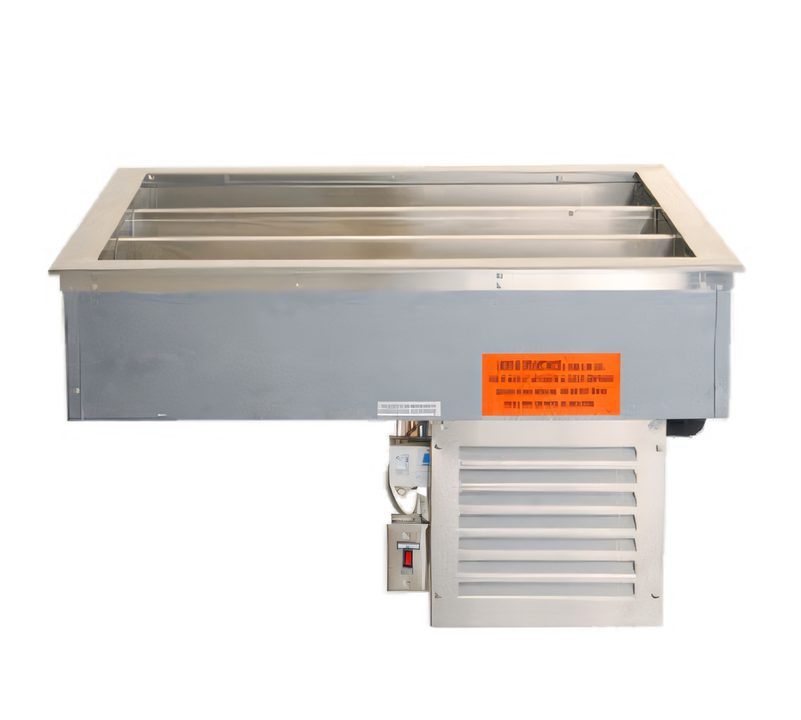 Product image #1 for Duke ADI-1M-TC-P Single Section Tri-Channel Drop-In Refrigerated Cold Pan