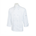 Thumbnail image #1 for Mercer Culinary Millennia Unisex Long Sleeve Double-Breasted Cook Jacket with Cloth Knot Buttons, White, 2X-Large