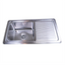 Thumbnail image #1 for BK Resources 1-Compartment Deep Drawn Drop-In Sink with 18-Inch Drainboard