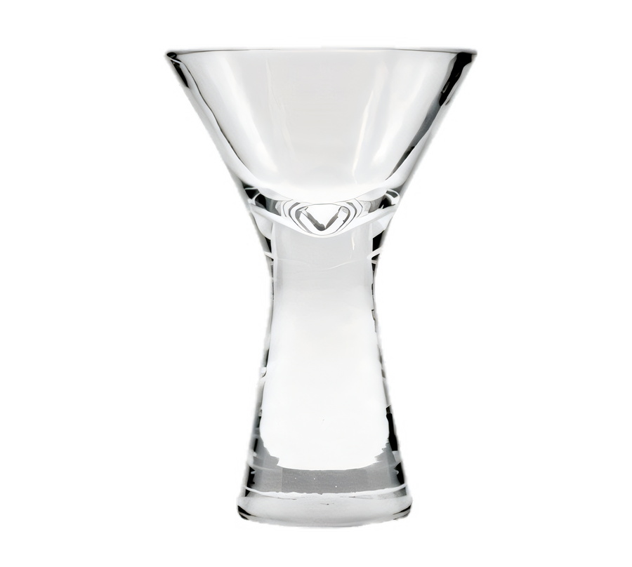 Product image #1 for Perfect Portions Mini Martini Glass, 2-1/2 oz., Stemless, Weighted Base, Clear Glass