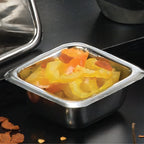Thumbnail image #1 for American Metalcraft SSC15 Square 18/8 Stainless Steel Sauce Cup, 1.5 oz Case of 576