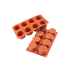Thumbnail image #1 for Silikomart Siliconflex 8-Cavity Cylinder Silicone Mold, 4.1 oz Each