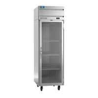 Beverage-Air Cross Temp® 1-Section Convertible Reach-In Refrigerator/Freezer with Glass Door, Top-Mount Self-Contained, 23.1 Cu. Ft.