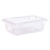 Thumbnail image #1 for StorPlus Clear Polycarbonate Stackable Food Storage Box, 3.5 Gallon, 12 x 18 x 6 Inch