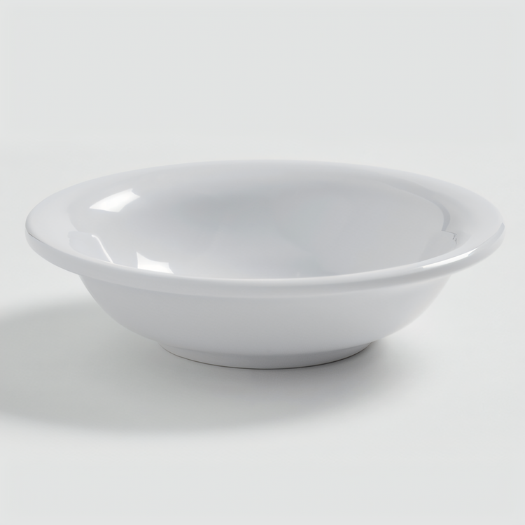 Product image #1 for American Metalcraft Jane Round White Melamine Fruit Bowl, 5 oz.