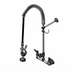 Thumbnail image #1 for T&S Brass EasyInstall Wall-Mount Pre-Rinse Unit with 8-Inch Centers, 18-Inch Riser, 44-Inch Hose and 1.15 GPM Spray Valve