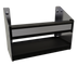 Thumbnail image #1 for Glastender 12-Inch Single Stainless Steel Speed Rail with PVC Sound-Deadening Covers