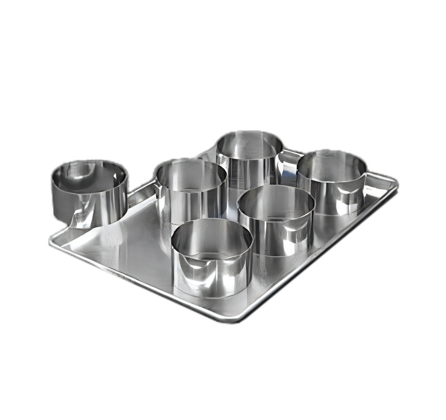 Product image #1 for American Metalcraft SR6073 Cake Decorating & Serving Case of 6