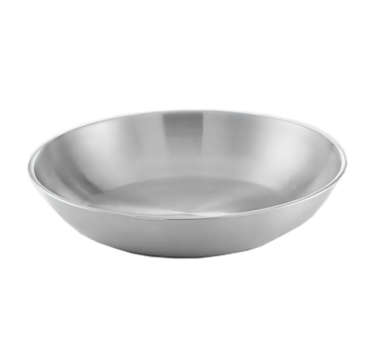 Product image #1 for American Metalcraft 118 oz Round Stainless Steel Seafood Tray with Smooth Rolled Edge