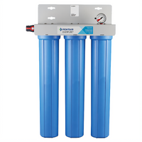 Everpure FX-22P+E Triple 20-Inch Empty Water Filter Housing System