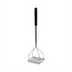 Thumbnail image #1 for Winco 5-1/4-Inch Square Potato Masher with 24-Inch Chrome-Plated Handle and Nickel-Plated Head