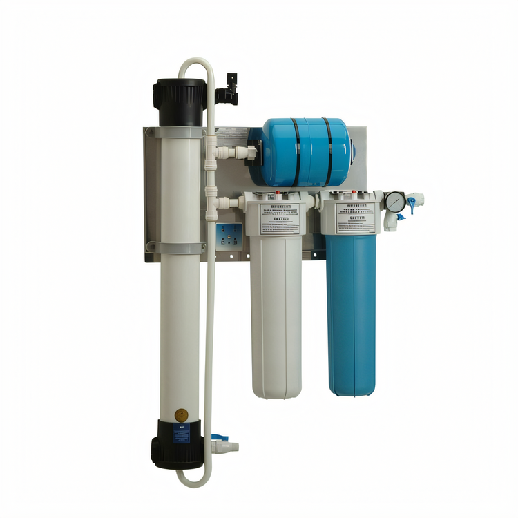 Product image #1 for Vizion Vertical Chloramine Water Filtration System with TAC Cartridge, 13 GPM