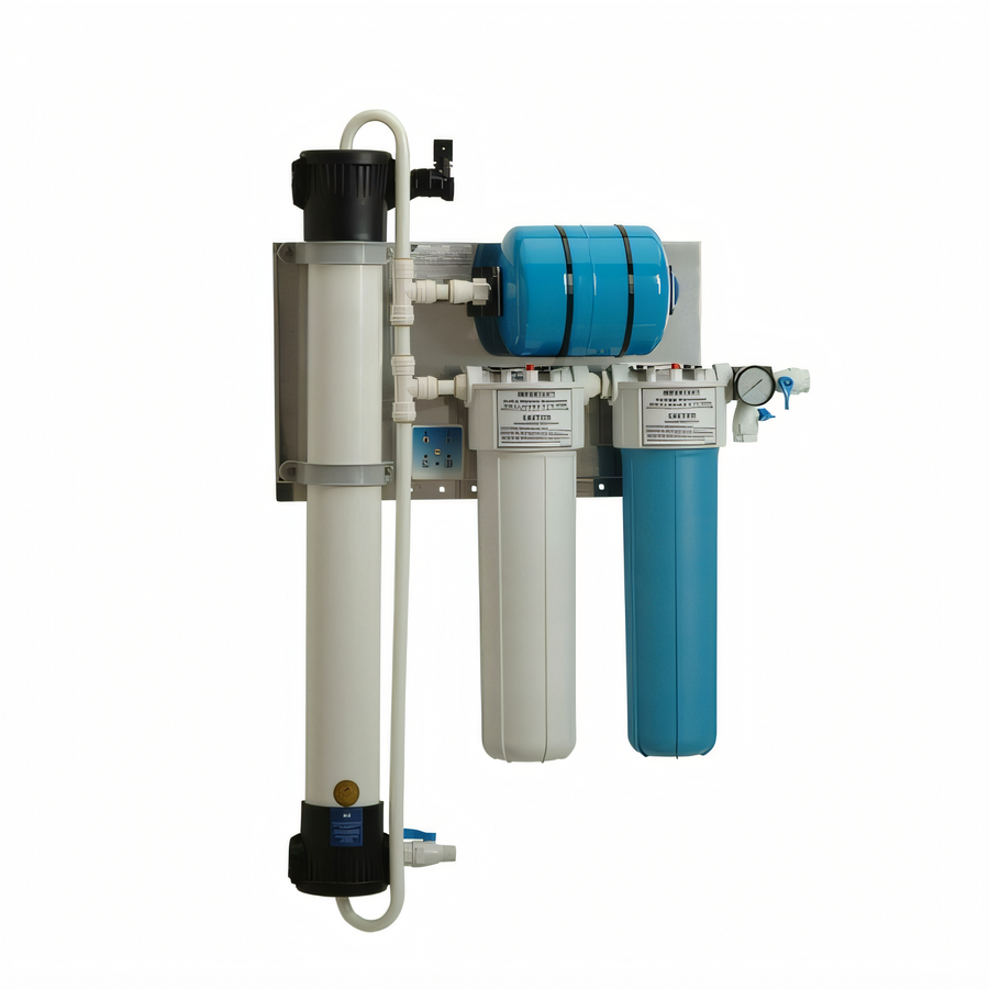 Product image #1 for Vizion Vertical Chloramine Water Filtration System with TAC Cartridge, 13 GPM