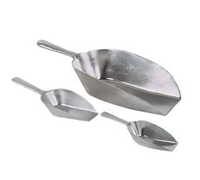 7 oz Flat-Bottom Cast Aluminum Utility Scoop