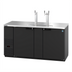 Thumbnail image #1 for Hoshizaki DD69 Two-Section Direct Draw Draft Beer Cooler, 69.5-Inch, 3 Half-Keg Capacity