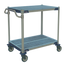 Thumbnail image #1 for MetroMax i Mobile 2-Shelf Polymer Utility Cart, 36 x 24 Inch, Open Base