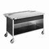 Thumbnail image #1 for Atlas Metal CAU-5 77-1/2-Inch Mobile Beverage Serving Counter with Stainless Steel Top and Urn Drain