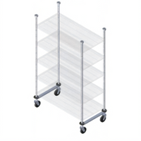 Quantum 21-Inch Mobile Kit for Overhead Track Shelving