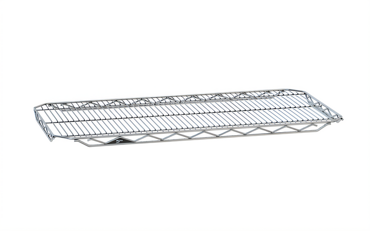 Product image #1 for Metro Super Erecta qwikSLOT 60"W x 24"D Chrome Plated Adjustable Wire Intermediate Shelf