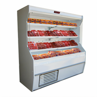 Howard-McCray 32E Series 74-Inch Remote Meat Open Merchandiser, Open Front, LED, White