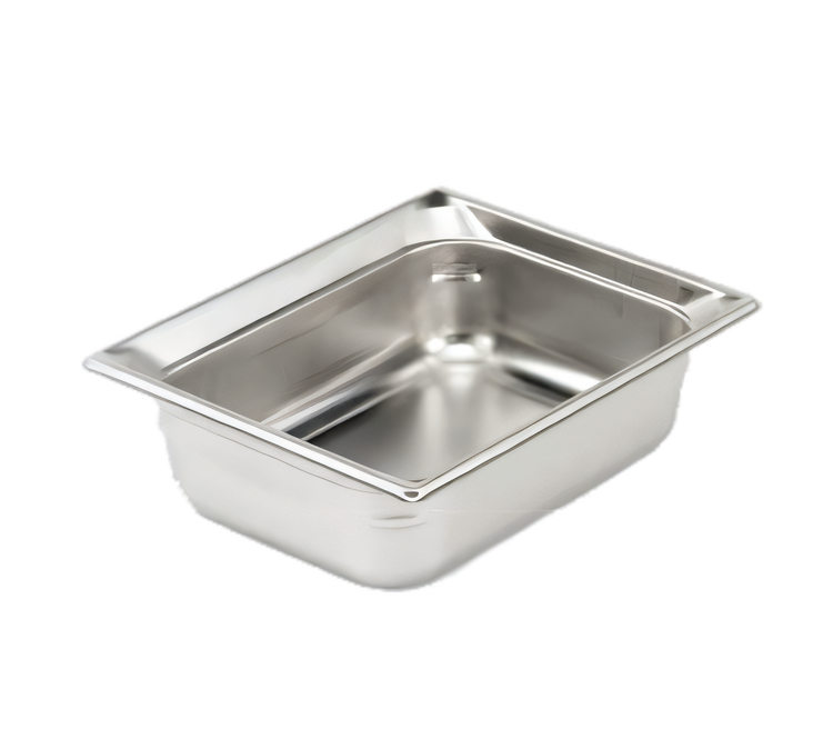 Product image #1 for Vollrath Super Pan 3 1/2 GN Solid Food Pan, 2-1/2 Inch Deep, 4 Qt, 300 Series Stainless Steel