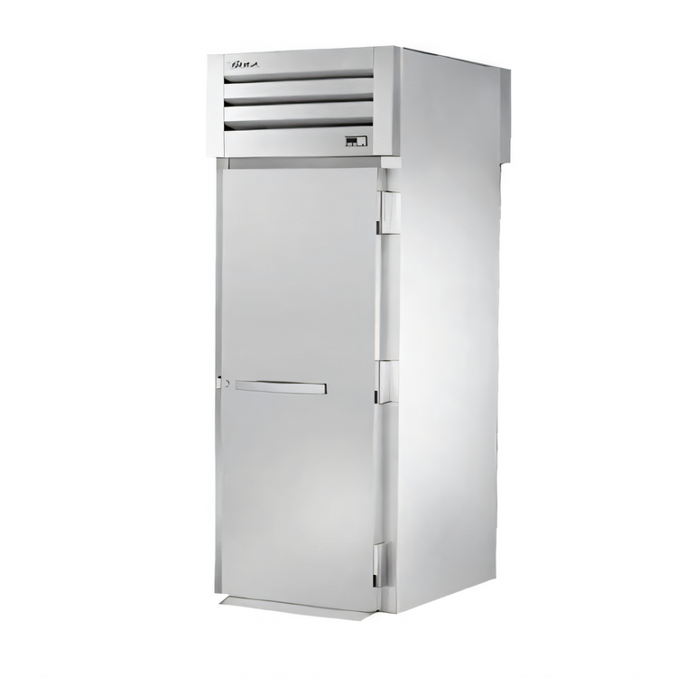 Product image #1 for True Spec Series Roll-Thru Heated Cabinet with Solid Swing Doors, 1 Section, Stainless Steel Front, Aluminum Sides
