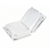 Thumbnail image #1 for Winco Full-Size Hinged Dome Stainless Steel Steam Table Pan Cover with Handles