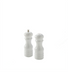 Thumbnail image #1 for American Metalcraft 6-Inch White Wood Salt & Pepper Mill / Shaker Set