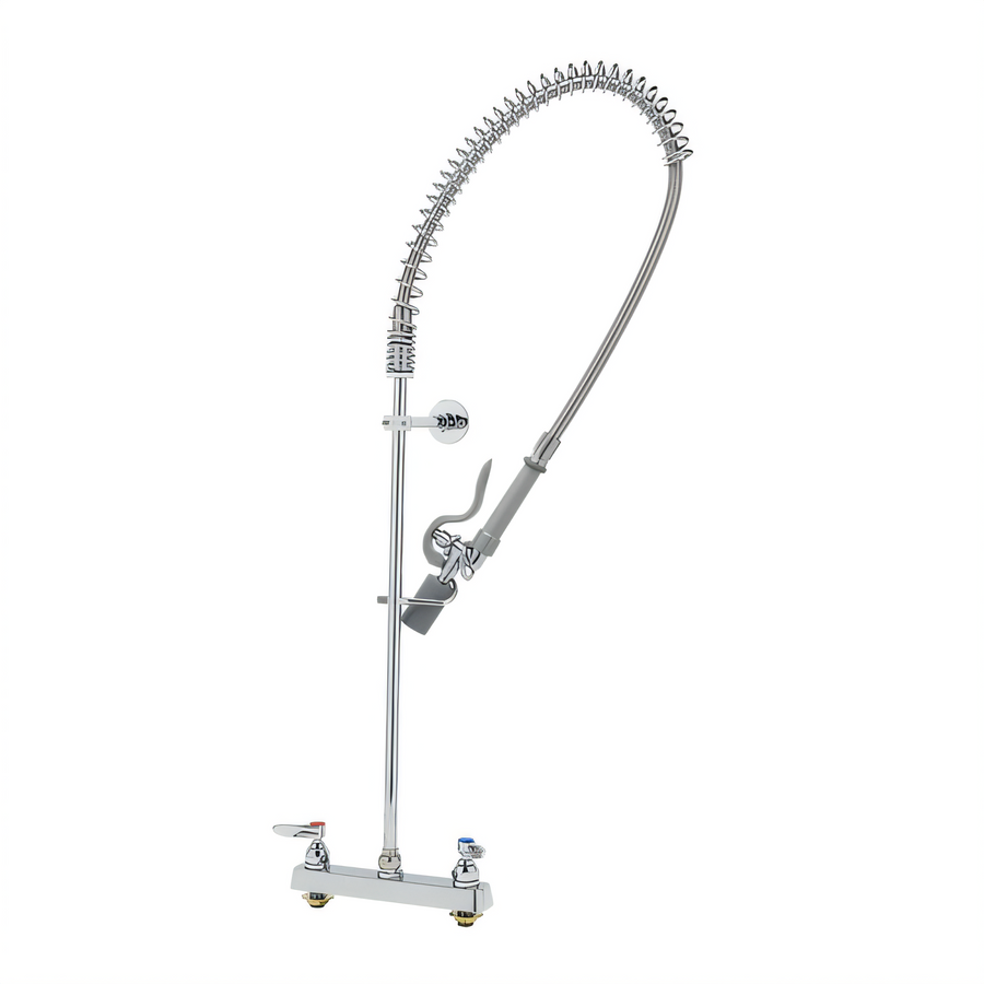 Product image #1 for T&S EasyInstall Workboard Deck-Mount Pre-Rinse Unit with 8-Inch Centers