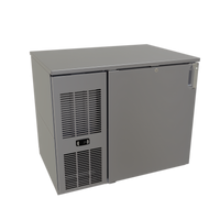 Glastender CP1FL32 32-Inch Pass-Thru One-Zone Front-Serviced Low-Profile Back Bar Cooler