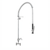 Thumbnail image #1 for Fisher Single-Hole Deck-Mounted Spring Style Pre-Rinse Assembly with Ultra-Spray/PLUS Valve and Wall Bracket