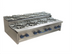Thumbnail image #1 for Comstock-Castle 48-Inch Countertop Step-Up Saute Gas Hot Plate with 8 Burners