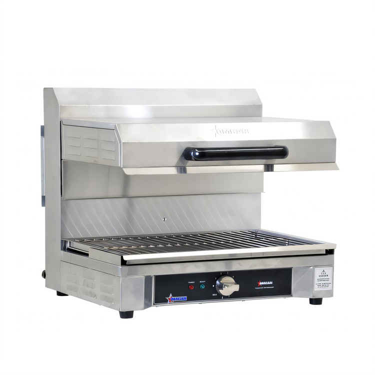 Product image #1 for 23-Inch Electric Countertop Salamander Broiler with Adjustable Quartz Top Heat