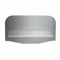 Frymaster/Dean Fryer Splash Shield for RE14/RE17/RE22 Series, 20 in. D x 6-1/8 in. H