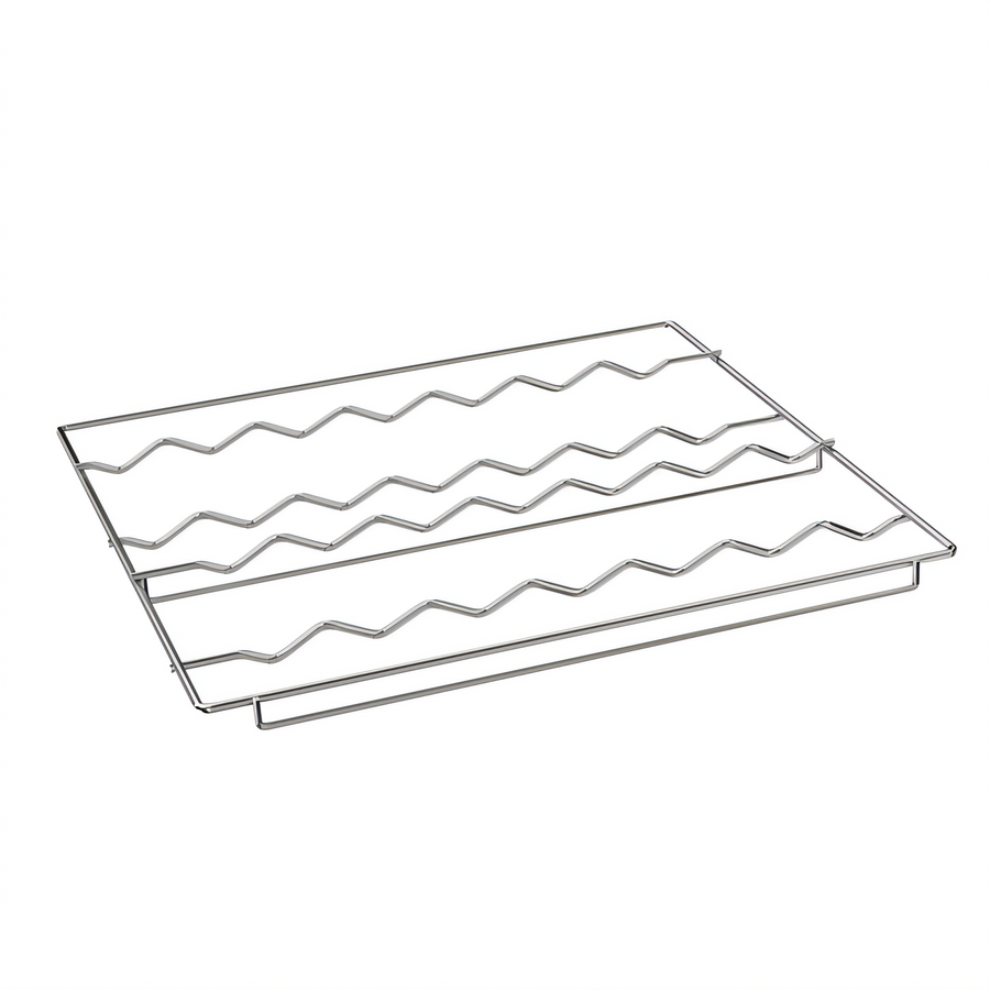 Product image #1 for Curved Chrome Wine Rack for MMR27, 14-Bottle Capacity