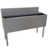 Thumbnail image #1 for Glastender IBA-48 48-Inch Stainless Steel Underbar Ice Bin with Sliding Cover, 134 lb Capacity