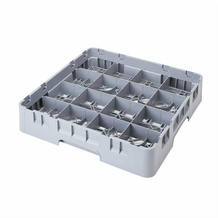 Product image #2 for Cambro Camrack Full Size 16-Compartment Cup Rack, Soft Gray