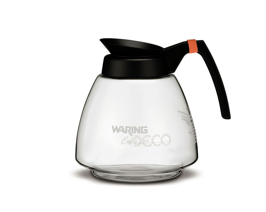 Product image #1 for Waring Café Deco 64 oz Glass Coffee Decanter, Spill-Proof Spout, Pack of 12