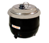 Thumbnail image #1 for Omcan 13.7 Qt Countertop Soup Kettle Warmer, 600W, Black